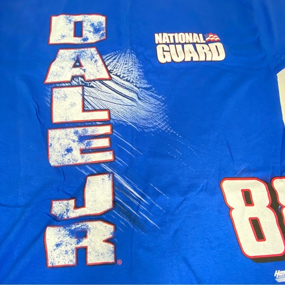 Dale Earnhardt Jr 88 Hendrick Motorsports T-Shirt NASCAR National Guard - Picture 4 of 6